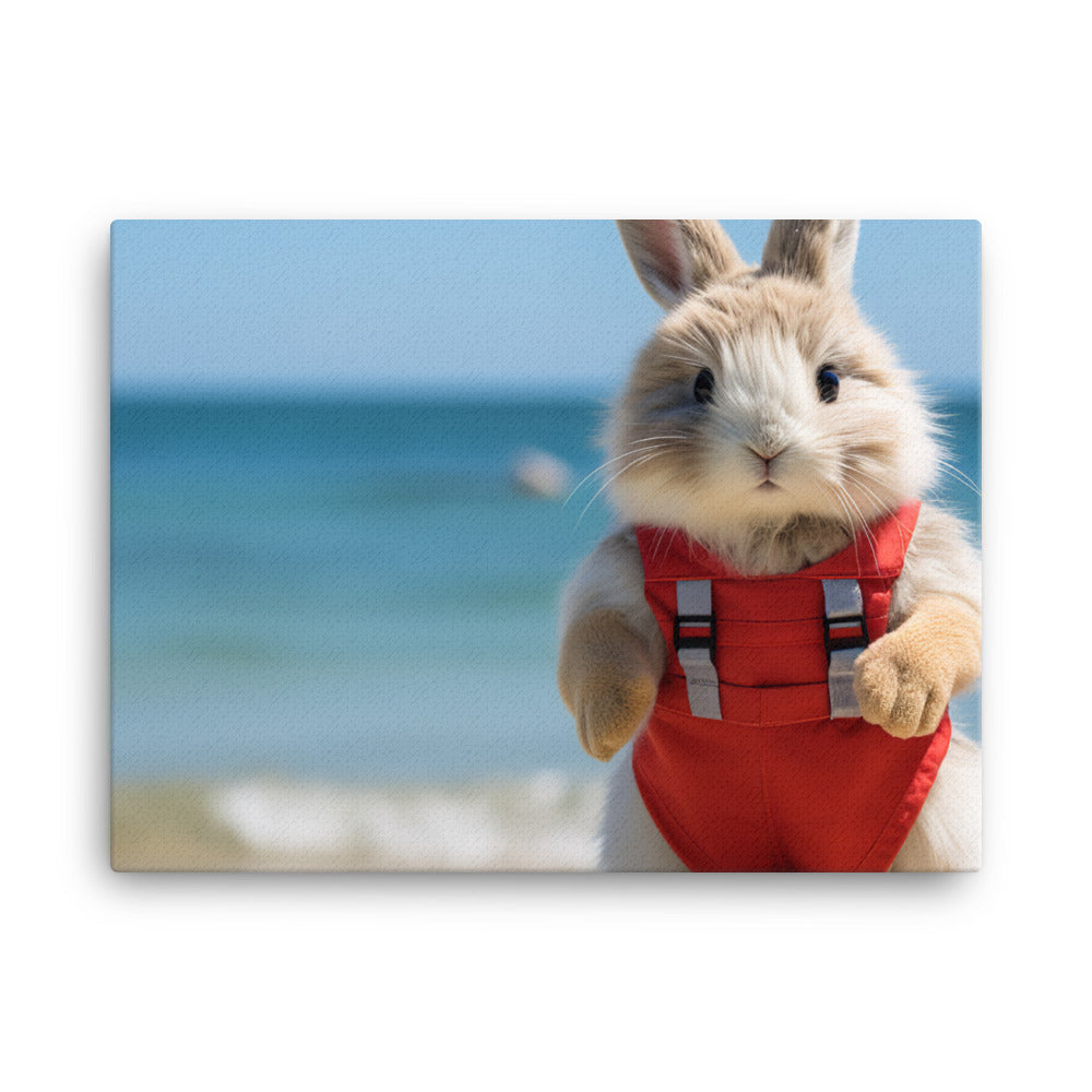 Lionhead Lifeguard Canvas - PosterfyAI.com