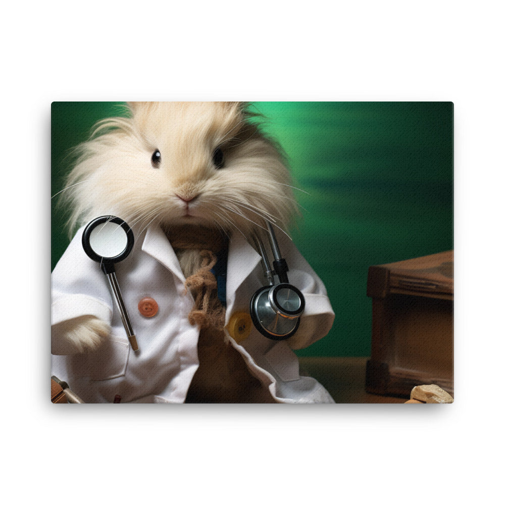 Lionhead Doctor Canvas - PosterfyAI.com