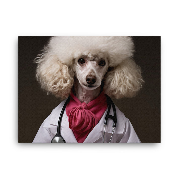 Poodle Nurse Canvas - PosterfyAI.com