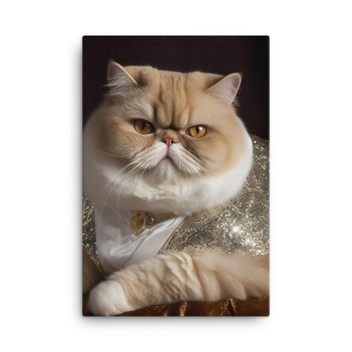 Exotic Shorthair Canvas - PosterfyAI.com