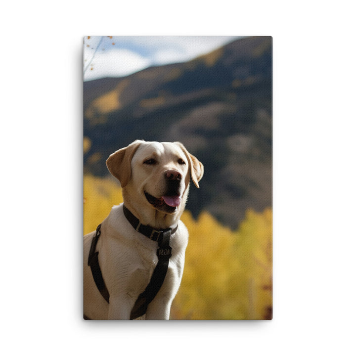 Labrador Retriever Canvas - PosterfyAI.com