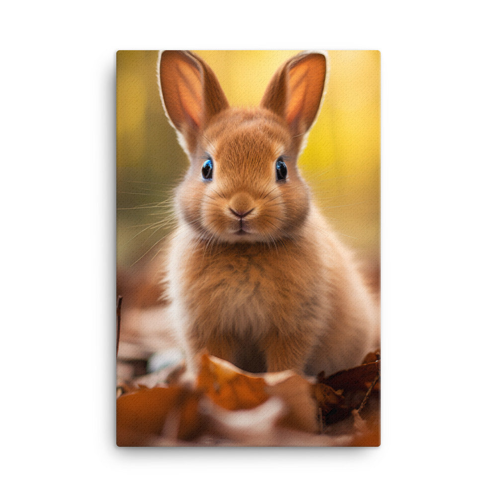 Cute Cinnamon Bundle of Joy Canvas - PosterfyAI.com