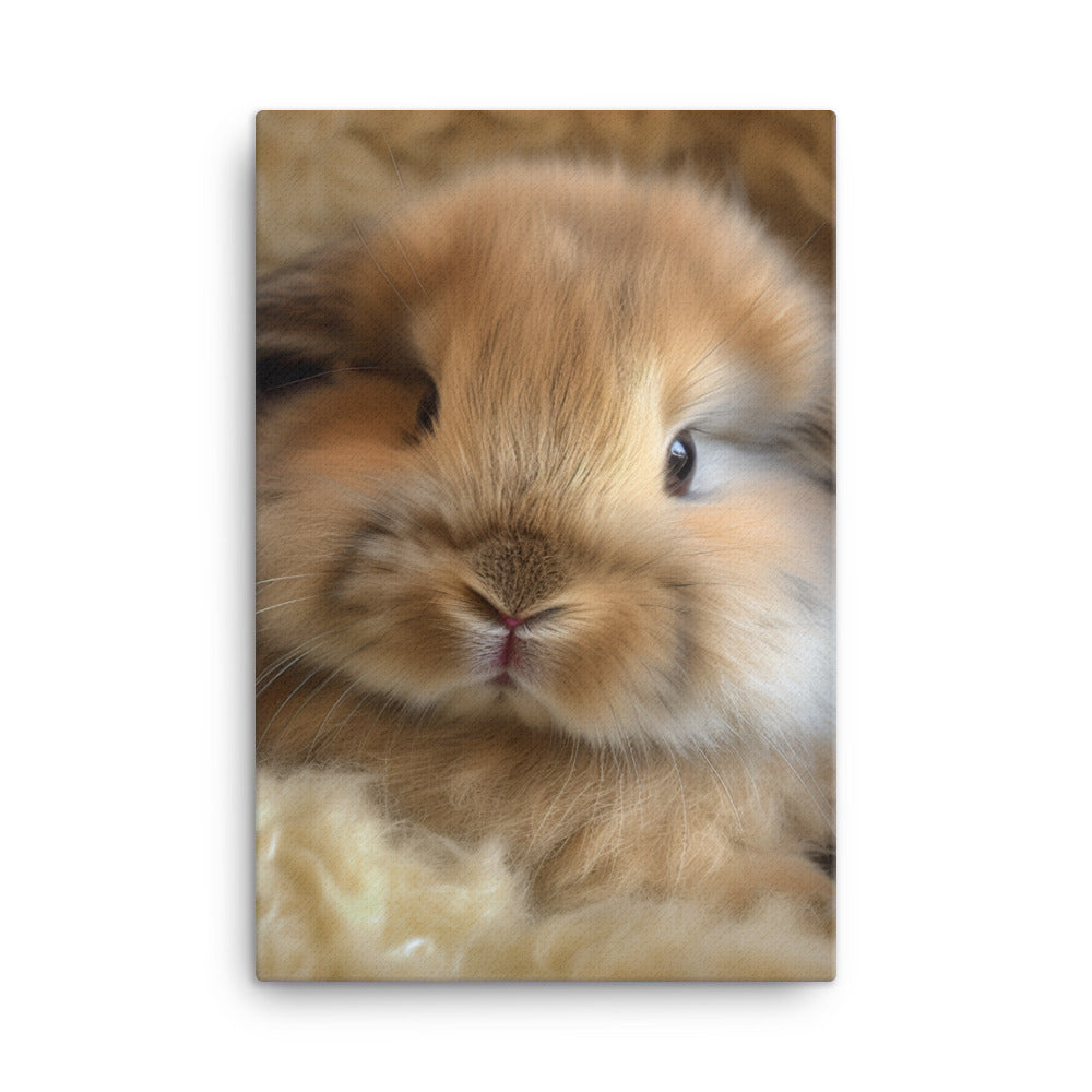 American Fuzzy Lop Canvas - PosterfyAI.com