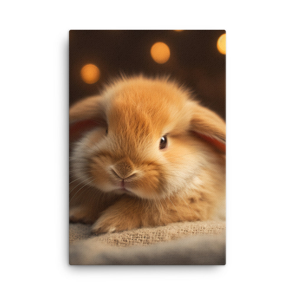 American Fuzzy Lop Canvas - PosterfyAI.com