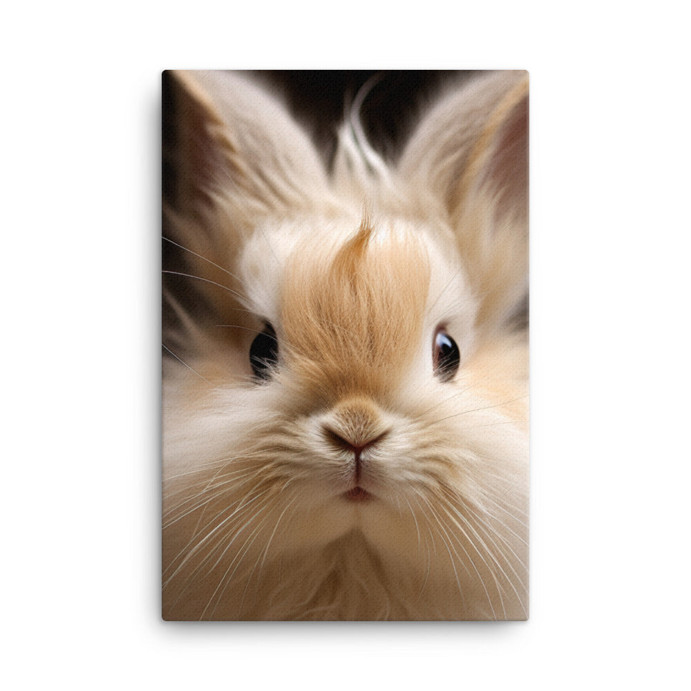 Charming Himalayan Bunny Canvas - PosterfyAI.com