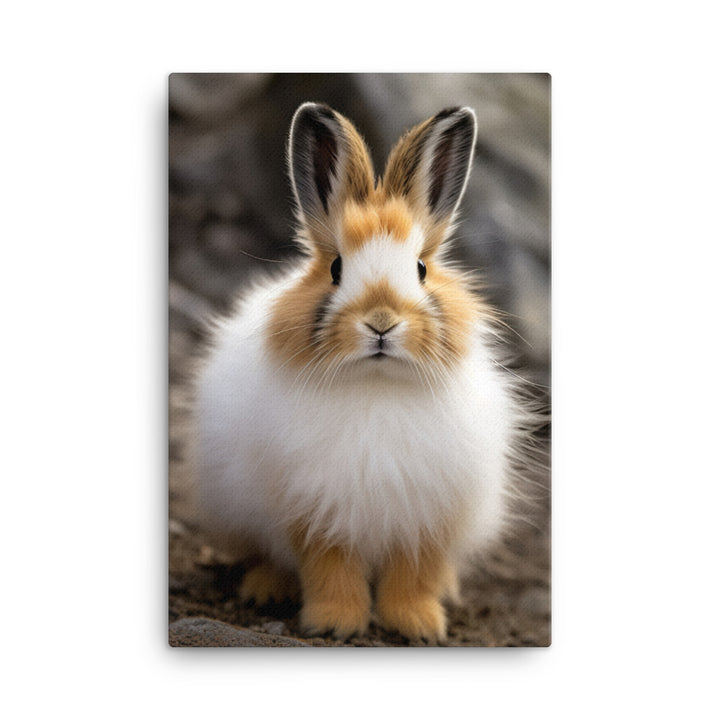 Adorable Himalayan Bunny Canvas - PosterfyAI.com