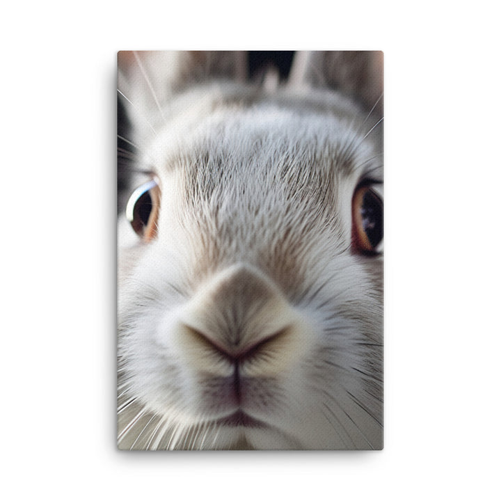 Charming Californian Bunny Canvas - PosterfyAI.com