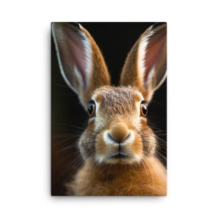 Adorable Belgian Hare Canvas - PosterfyAI.com