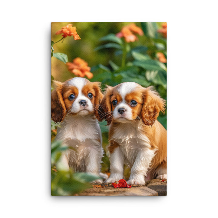 Cavalier King Charles Canvas - PosterfyAI.com