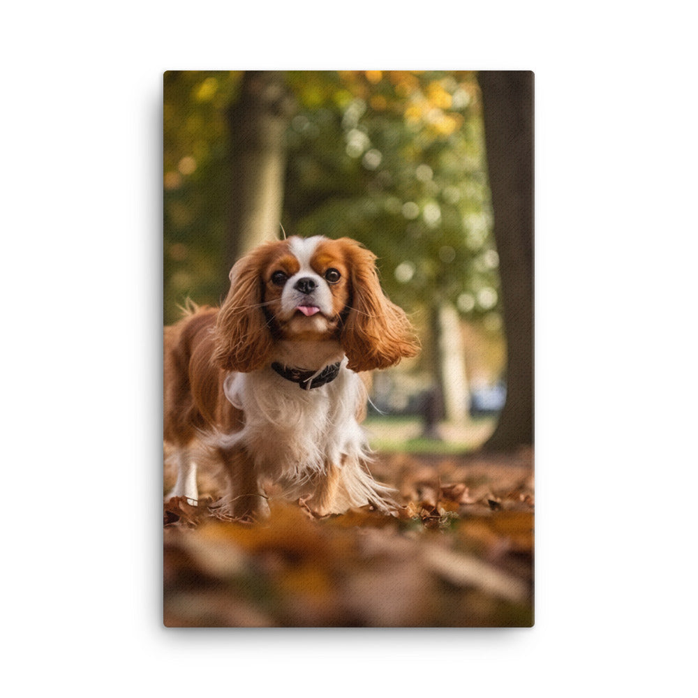 Cavalier King Charles Canvas - PosterfyAI.com