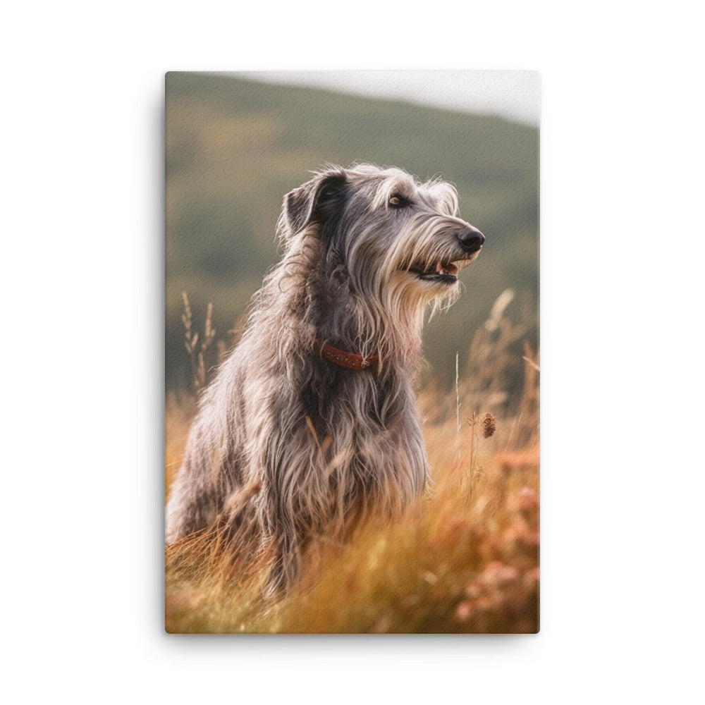 Scottish Deerhound Canvas - PosterfyAI.com