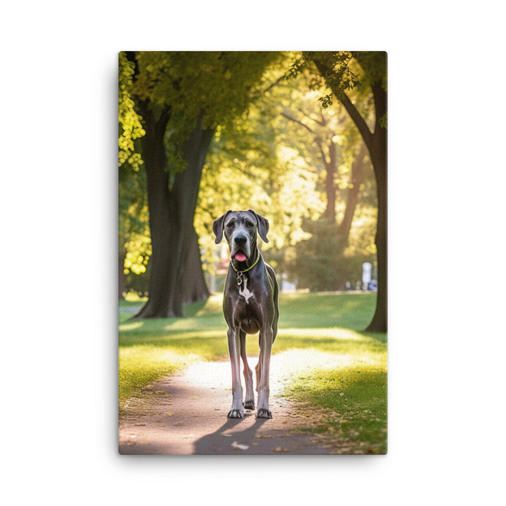 Great Dane Canvas - PosterfyAI.com