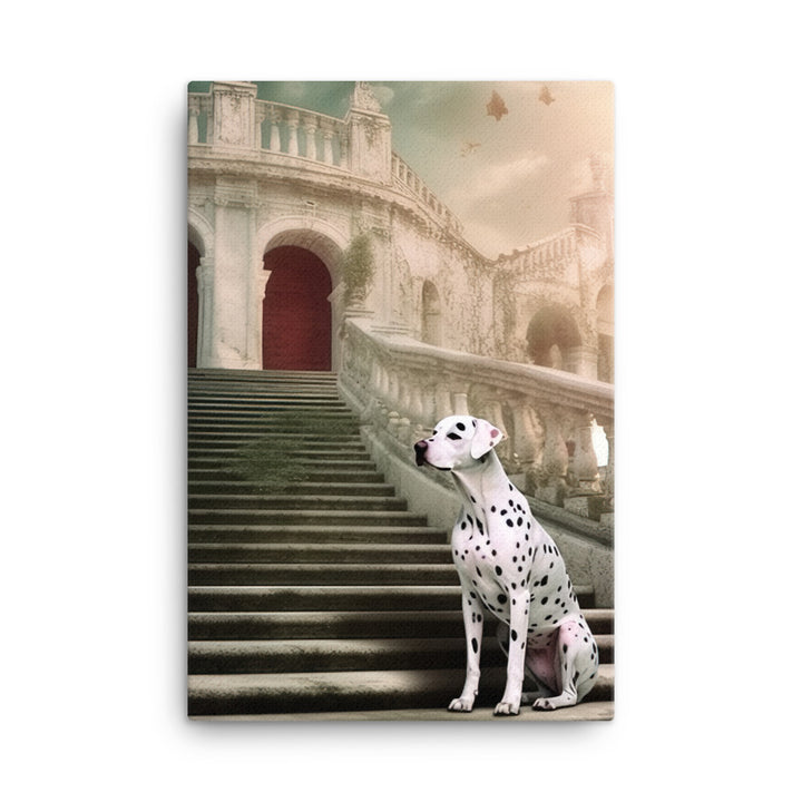 Dalmatian Canvas - PosterfyAI.com