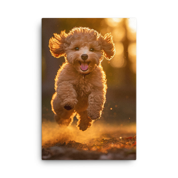 Poodle Canvas - PosterfyAI.com