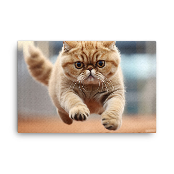 Exotic Shorthair Canvas - PosterfyAI.com