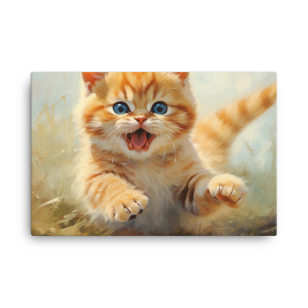 Exotic Shorthair Canvas - PosterfyAI.com