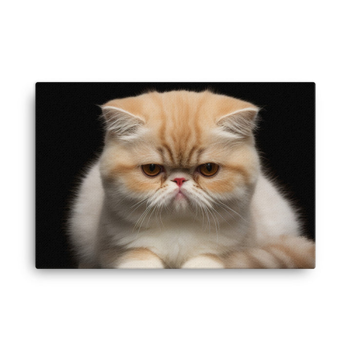 Exotic Shorthair Canvas - PosterfyAI.com