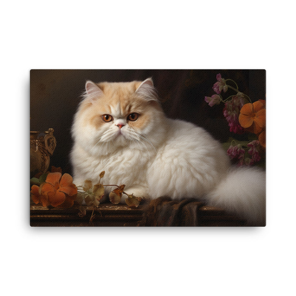 Exotic Shorthair Canvas - PosterfyAI.com