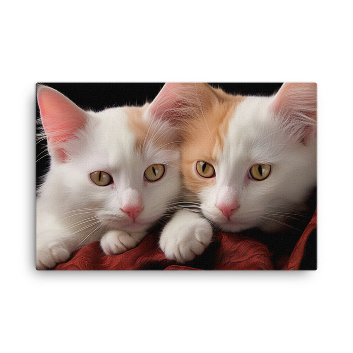 Turkish Van Canvas - PosterfyAI.com