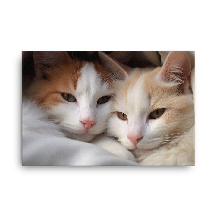 Turkish Van Canvas - PosterfyAI.com