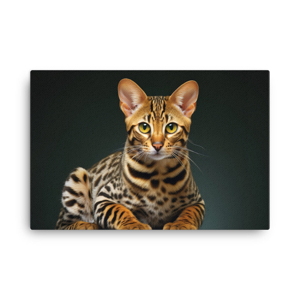 Ocicat Canvas - PosterfyAI.com