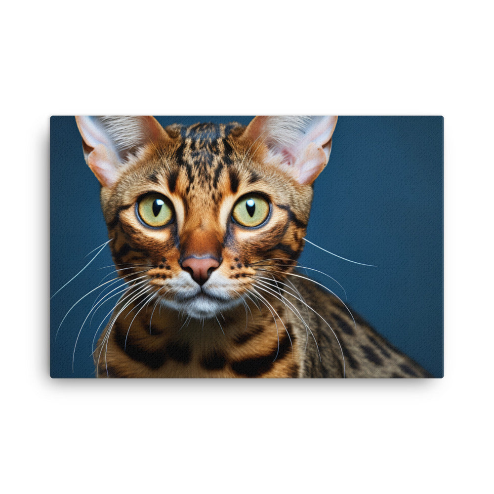 Ocicat Canvas - PosterfyAI.com