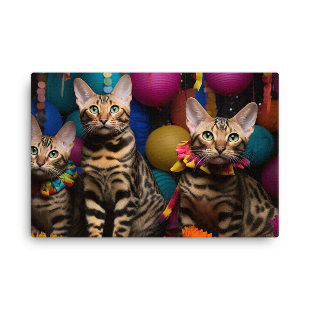 Ocicat Canvas - PosterfyAI.com