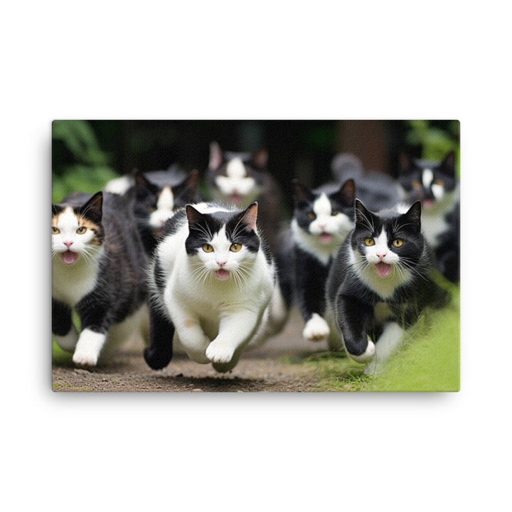 Japanese Bobtail Canvas - PosterfyAI.com