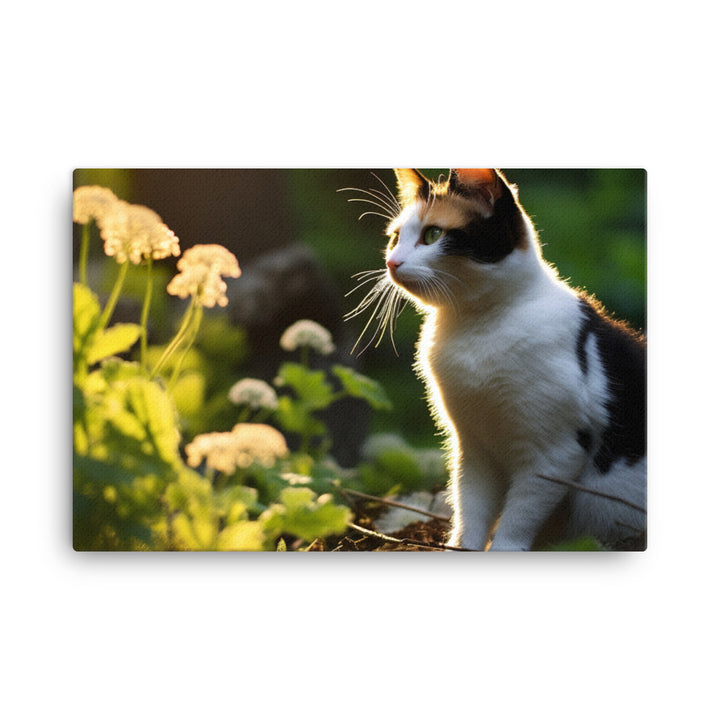 Japanese Bobtail Canvas - PosterfyAI.com