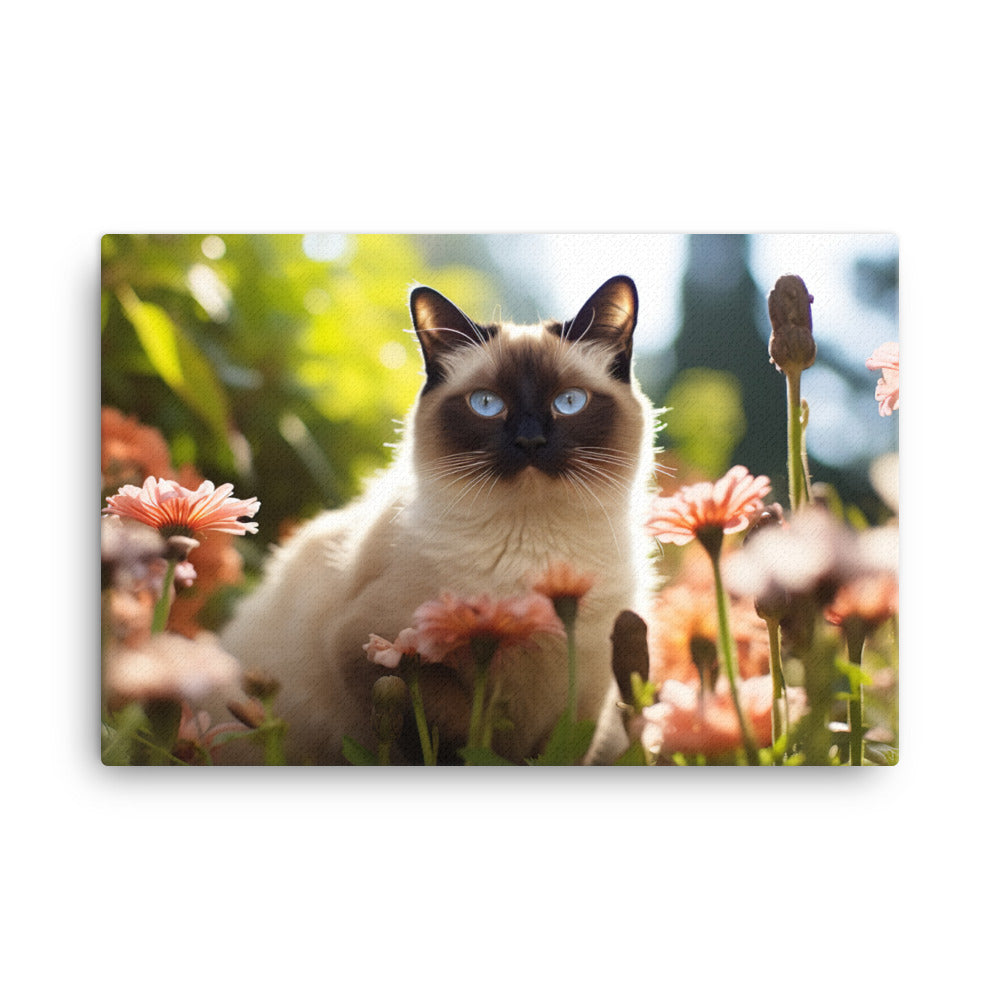 Siamese Canvas - PosterfyAI.com