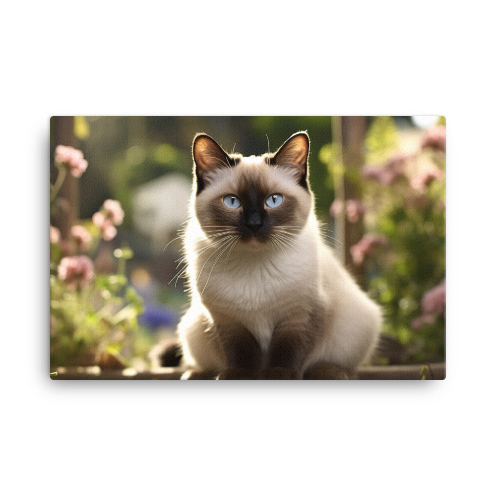 Siamese Canvas - PosterfyAI.com