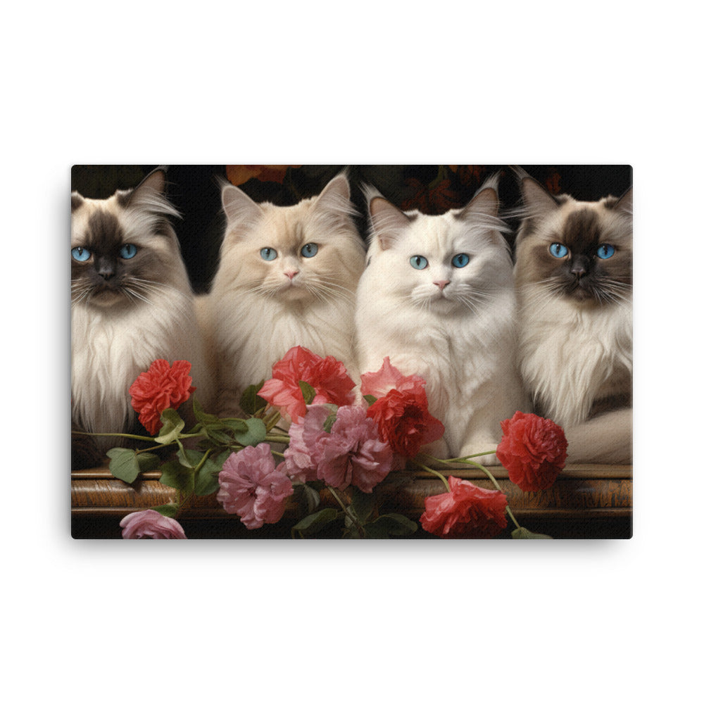 Birman Canvas - PosterfyAI.com