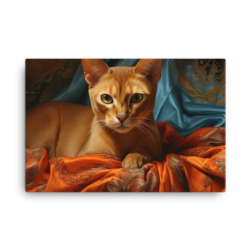 Abyssinian Canvas - PosterfyAI.com