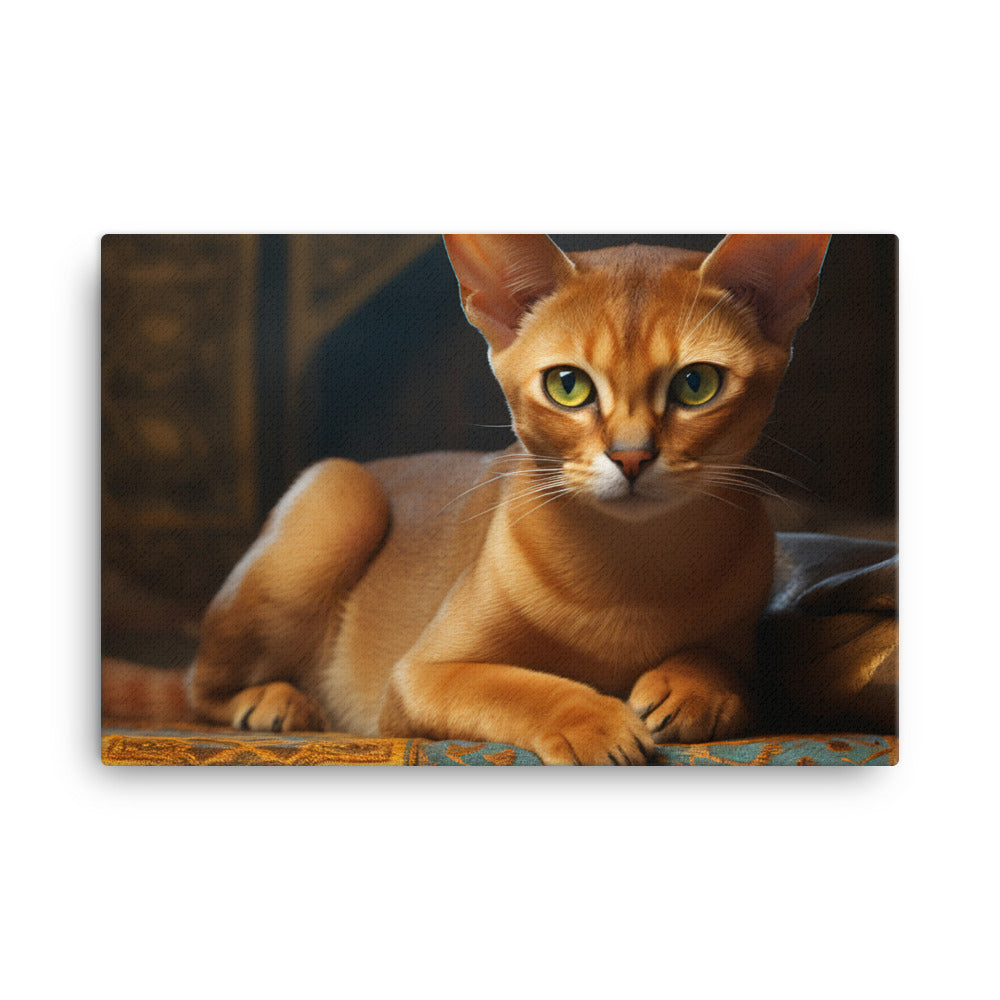 Abyssinian Canvas - PosterfyAI.com