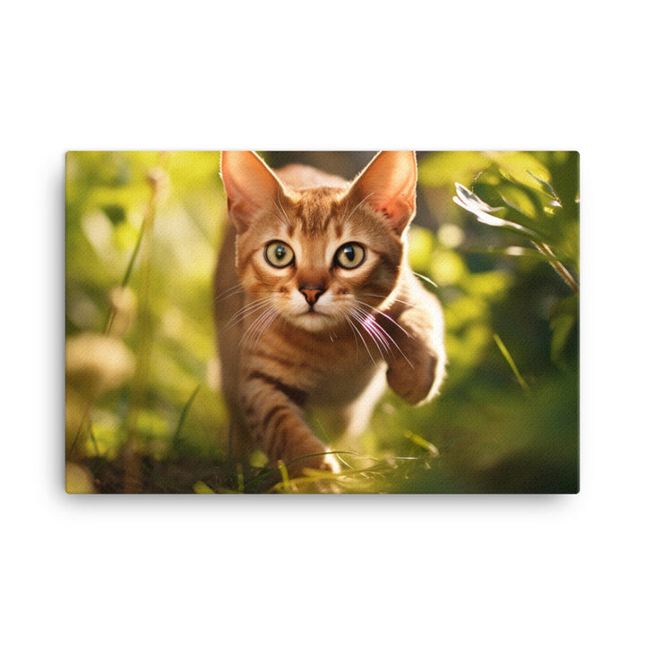 Abyssinian Canvas - PosterfyAI.com