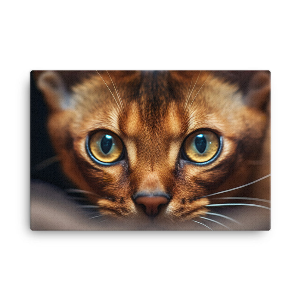 Abyssinian Canvas - PosterfyAI.com