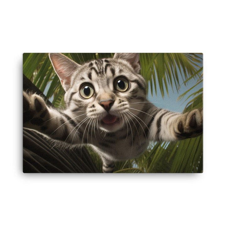 American Shorthair Canvas - PosterfyAI.com