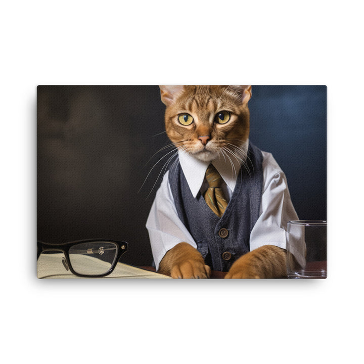 Abyssinian Student Canvas - PosterfyAI.com