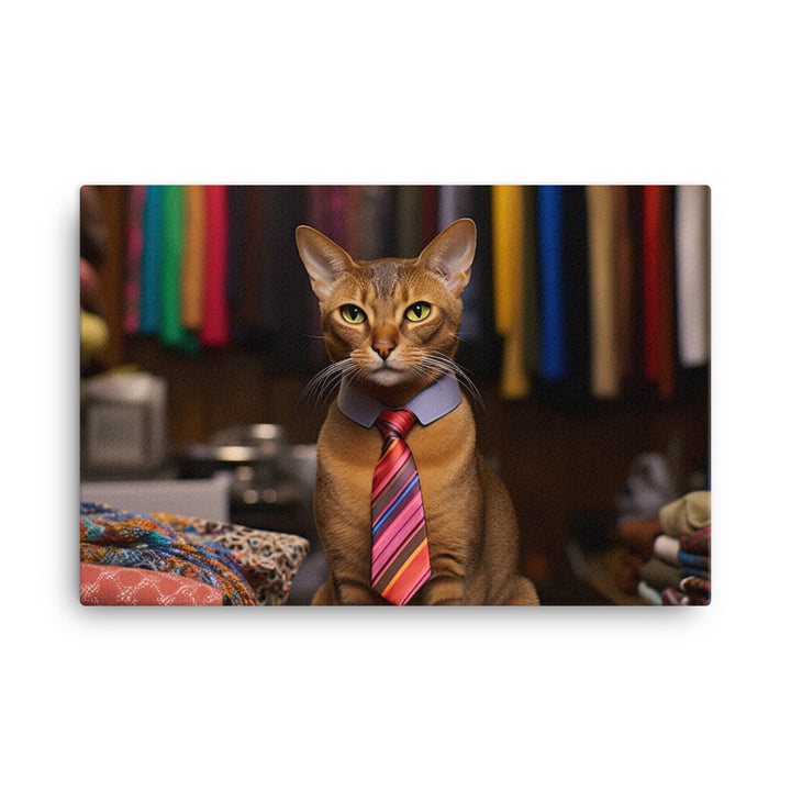 Abyssinian Sales Consultant Canvas - PosterfyAI.com