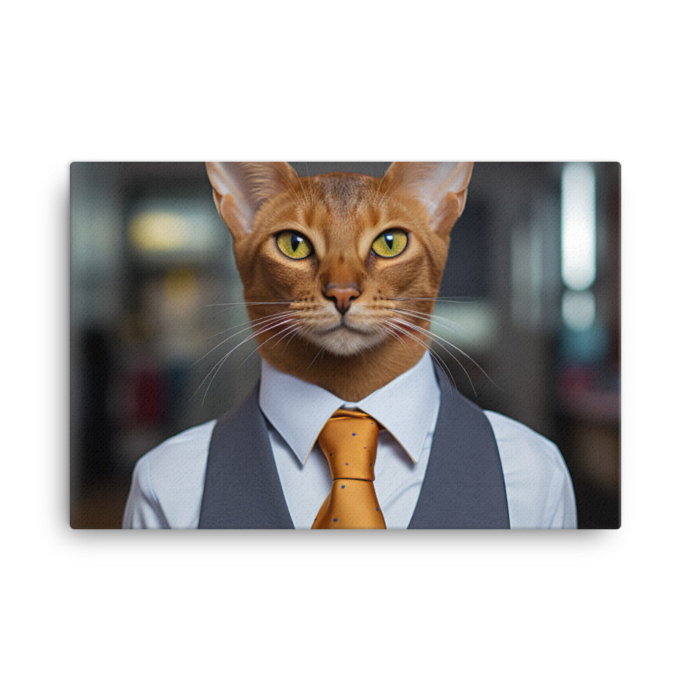 Abyssinian Sales Consultant Canvas - PosterfyAI.com