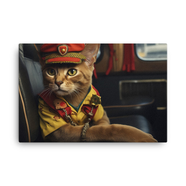 Abyssinian Transit Operator Canvas - PosterfyAI.com