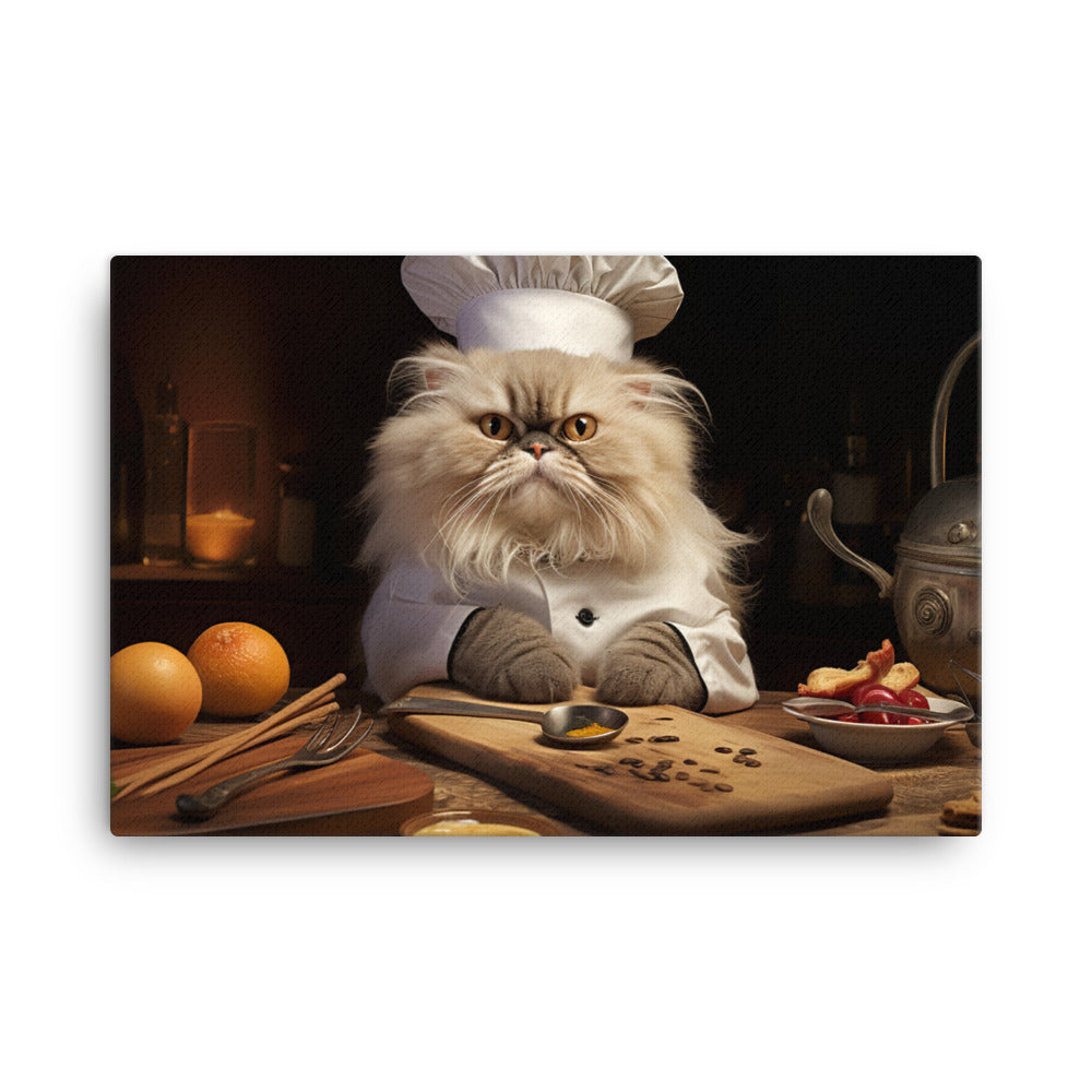 Persian Chef Canvas - PosterfyAI.com