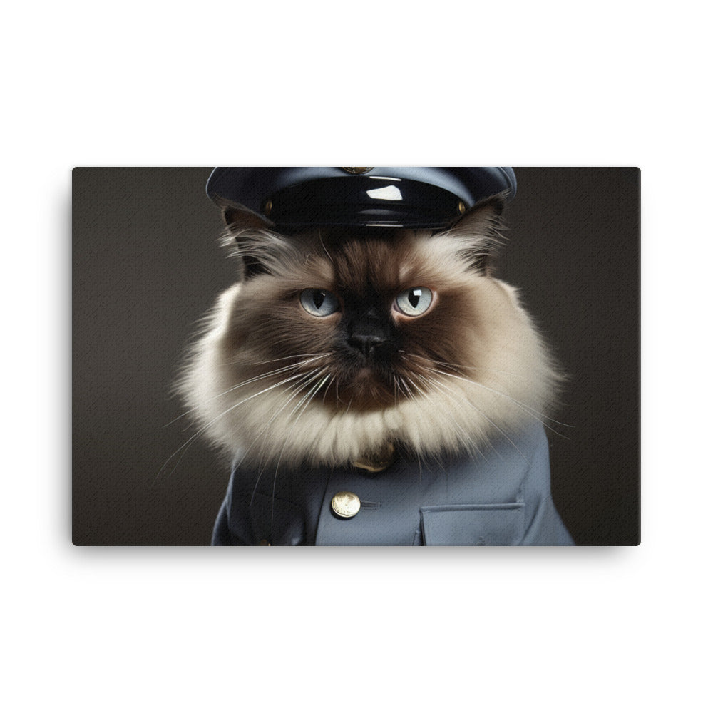 Himalayan Prison Officer Canvas - PosterfyAI.com