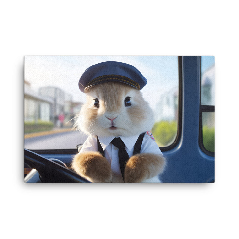 Lionhead Transit Operator Canvas - PosterfyAI.com