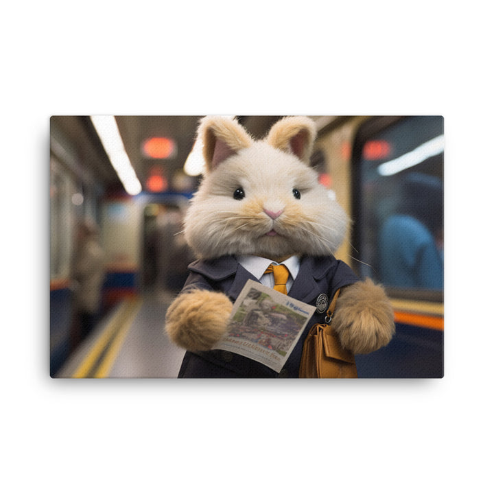 Lionhead Transit Operator Canvas - PosterfyAI.com