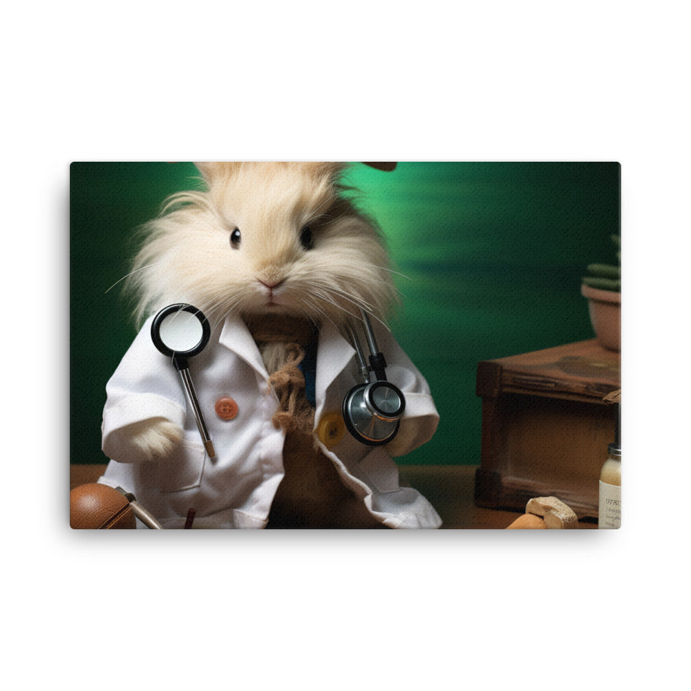 Lionhead Doctor Canvas - PosterfyAI.com