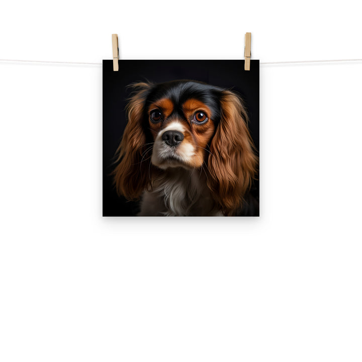 Cavalier King Charles Photo paper poster - PosterfyAI.com