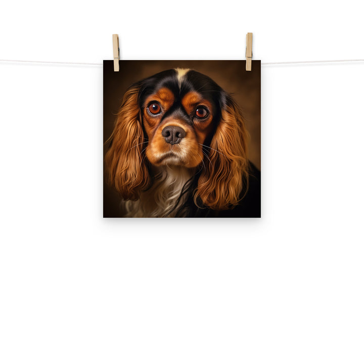 Cavalier King Charles Photo paper poster - PosterfyAI.com