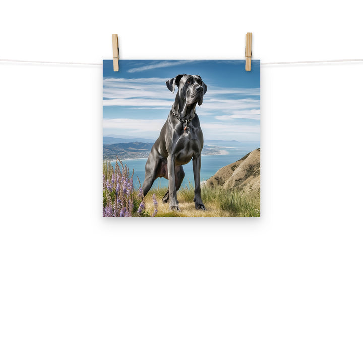 Great Dane Photo paper poster - PosterfyAI.com