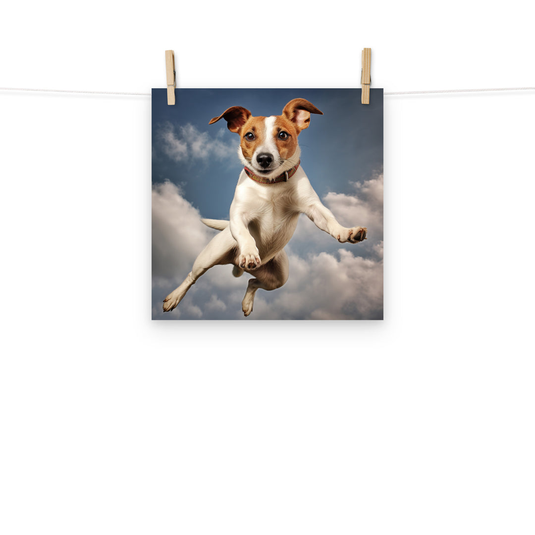 Jack Russell Terrier Photo paper poster - PosterfyAI.com